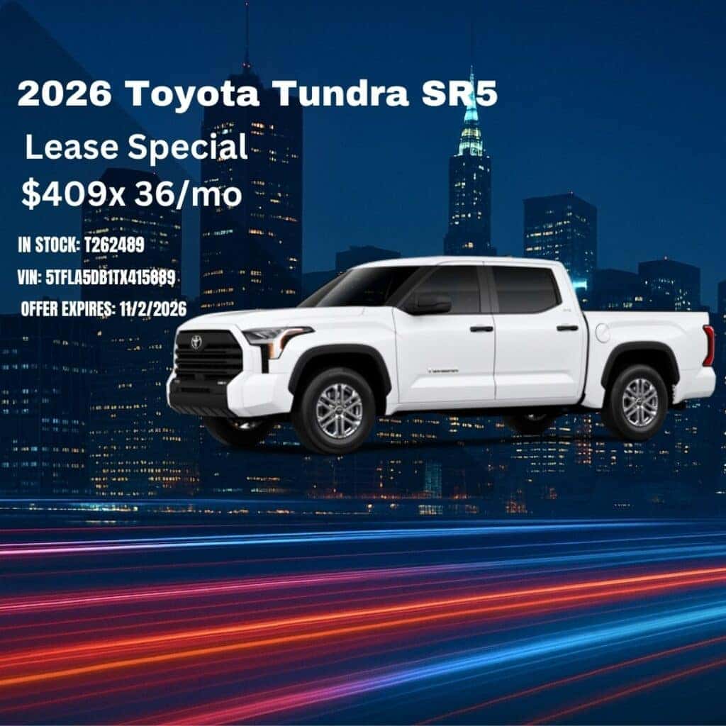 New 2026 Toyota Tundra SR5 CrewMax