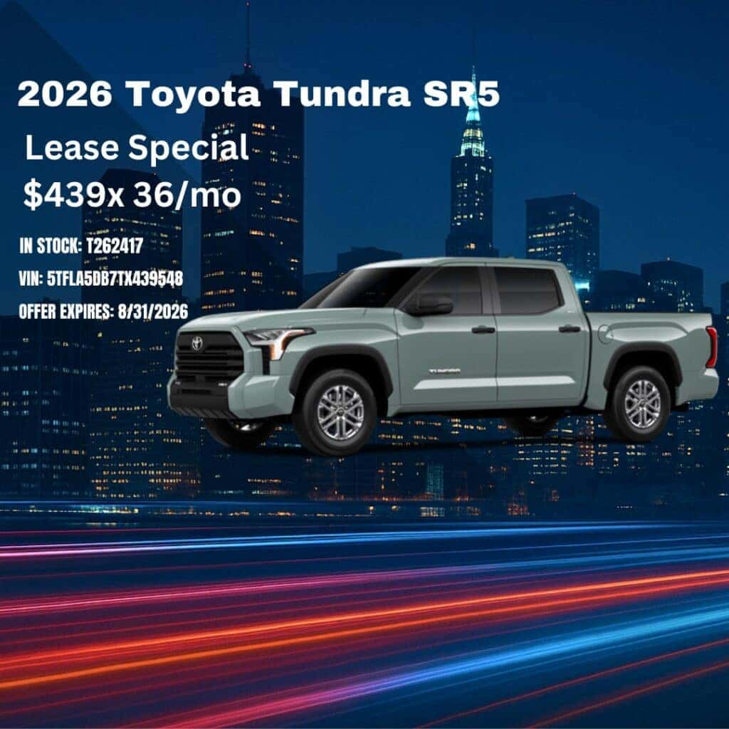 New 2026 Toyota Tundra SR5 CrewMax