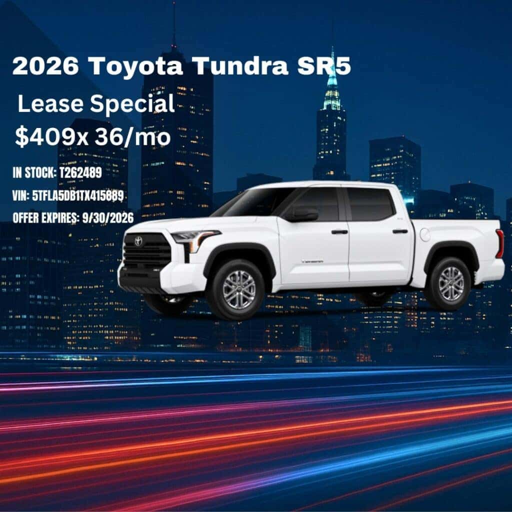 New 2026 Toyota Tundra SR5 CrewMax