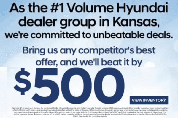 $500 Bonus Offer