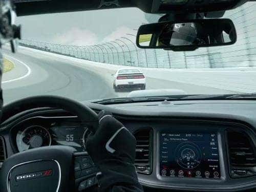 2023 Dodge Challenger dash area