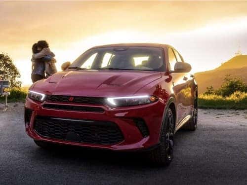 2024 Dodge Hornet exterior view parked at dawn