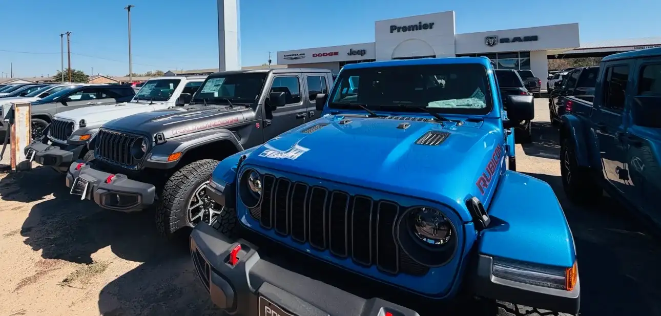 Premier Jeep exterior Building shot