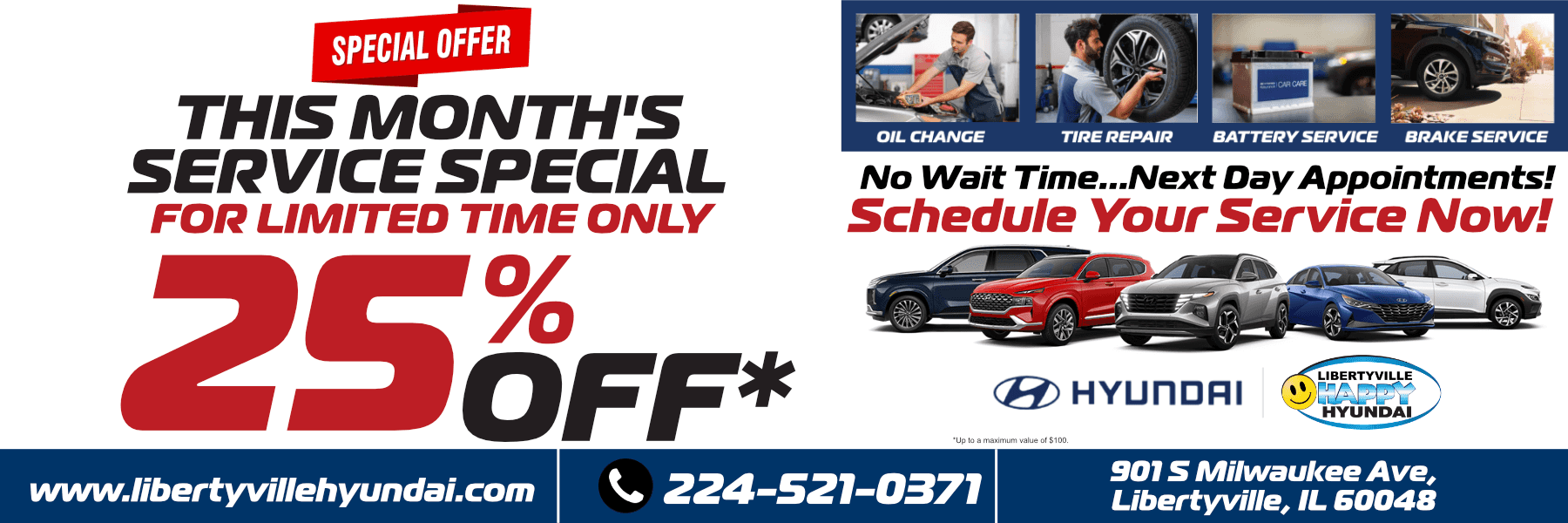 Schedule Auto Service and Maintenance | Hyundai of Libertyville, IL