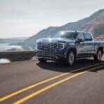 2025 GMC Sierra Denali trims side-by-side