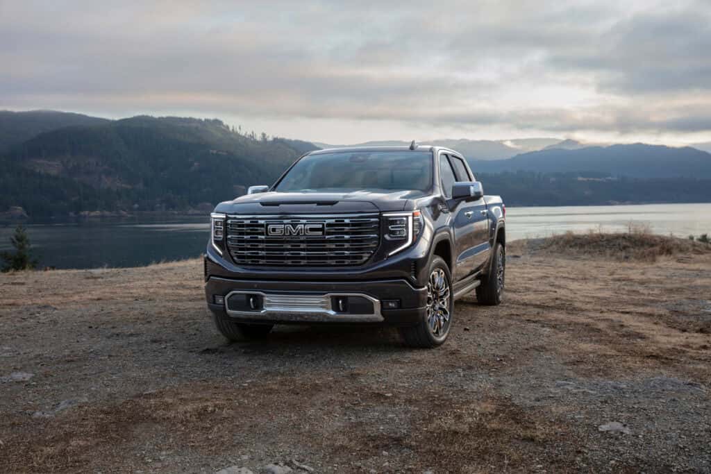 2025 GMC Denali Ultimate models in showroom