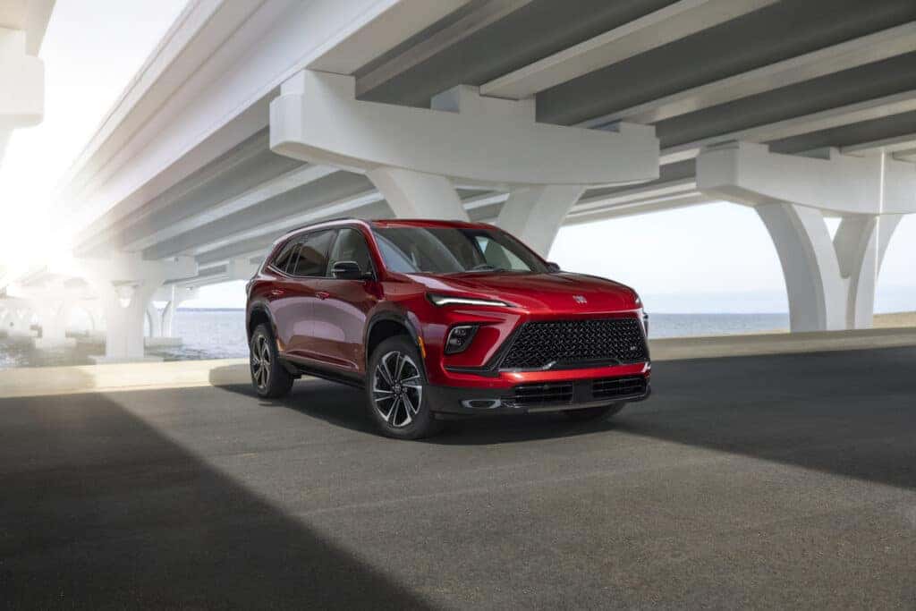 2025 Buick Enclave Sport Touring front angle