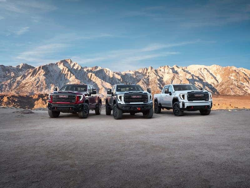 2026 GMC vehicles at the dealership