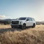 2026 GMC SUV lineup at Linus Buick GMC in Vero Beach, FL — Terrain, Acadia, Yukon, and Hummer EV SUV
