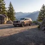 2026 GMC Acadia for sale at Linus Buick GMC — three-row mid-size SUV with 2.5L turbo, 15-inch infotainment, and available Super Cruise in Vero Beach, FL