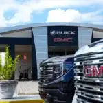 2026 GMC Acadia configurator — build Elevation, AT4, Denali, or Denali Ultimate at Linus Buick GMC in Vero Beach, FL