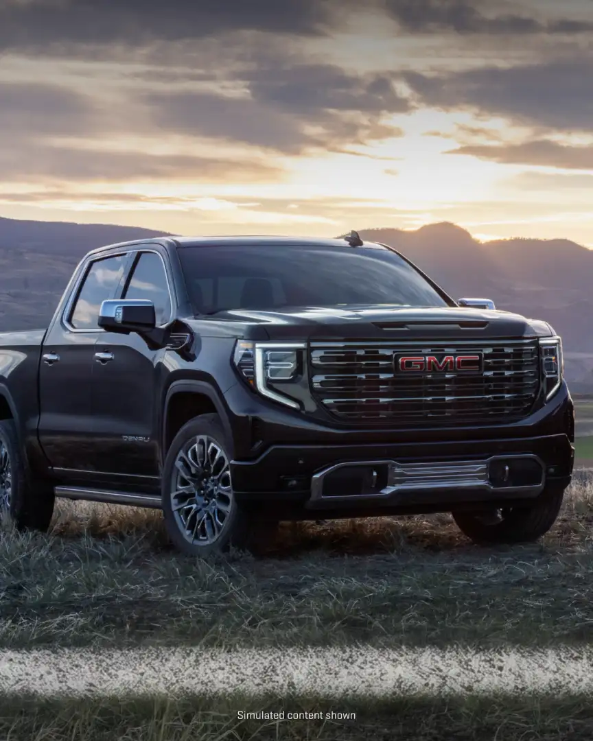 Sierra Denali Ultimate pickup with 22-inch wheels at Linus Buick GMC in Vero Beach, FL