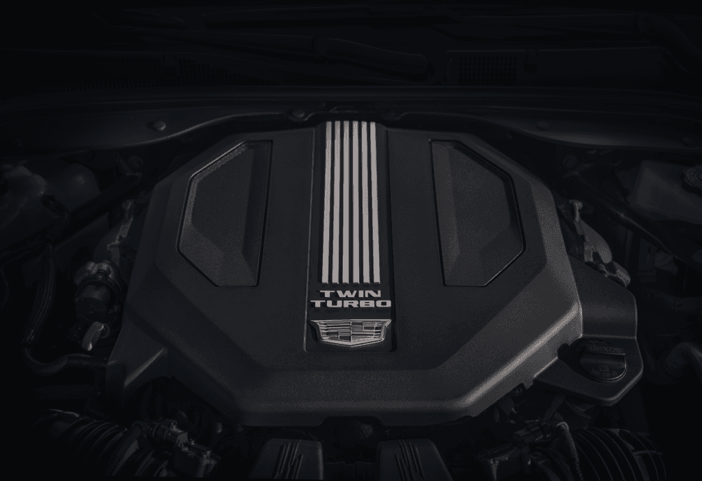 Cadillac certified mechanic servicing a 2025 Cadillac Lyriq at Linus Cadillac Vero Beach