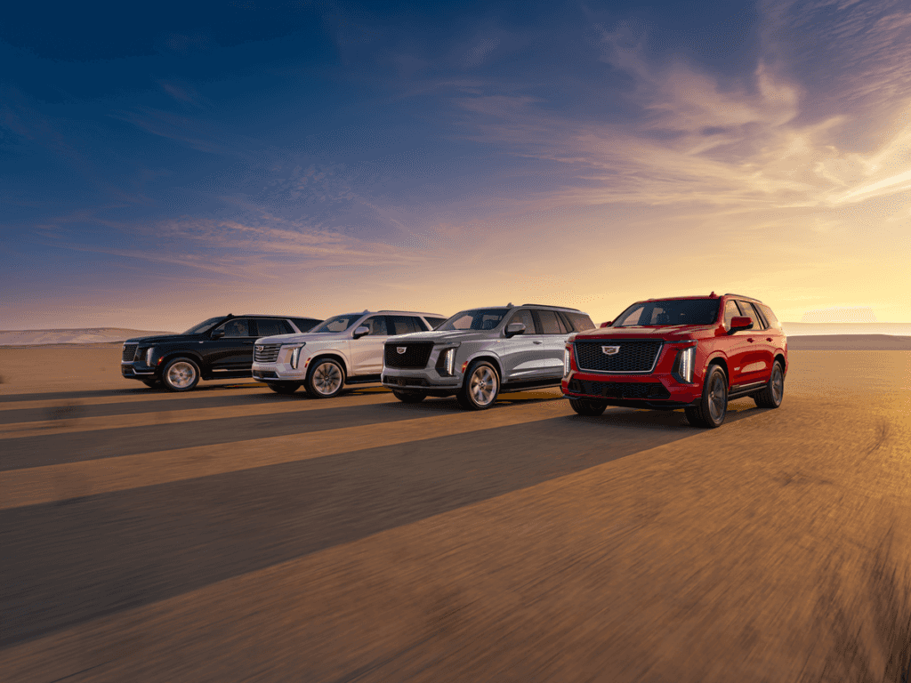 2025 Cadillac Escalade exterior and interior color options