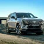 2026 Cadillac Escalade parked with ocean backdrop in Vero Beach