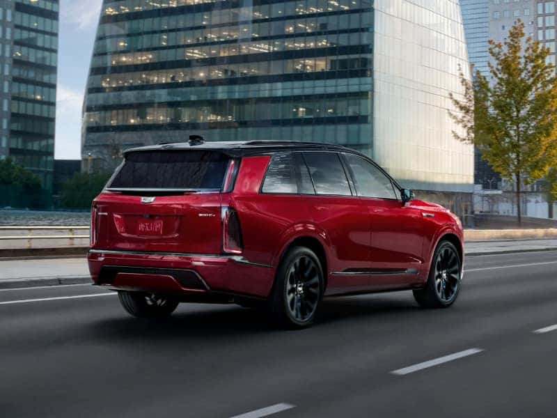 2026 Cadillac vehicles parked at the Linus Cadillac dealership