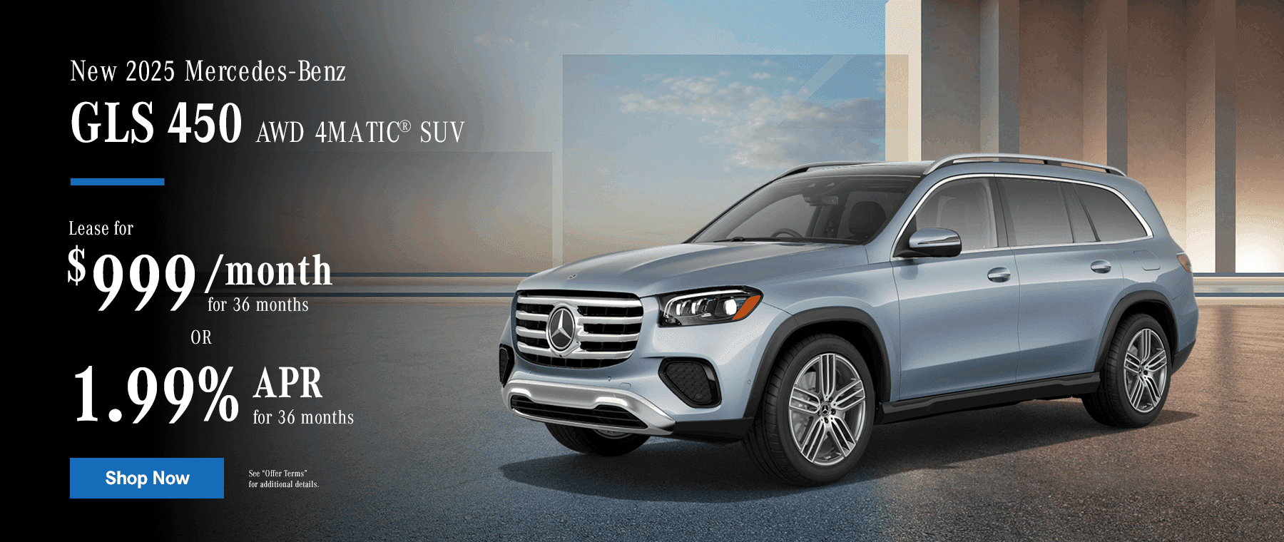 New 2025 Mercedes-Benz GLS 450 AWD 4MATIC® SUV