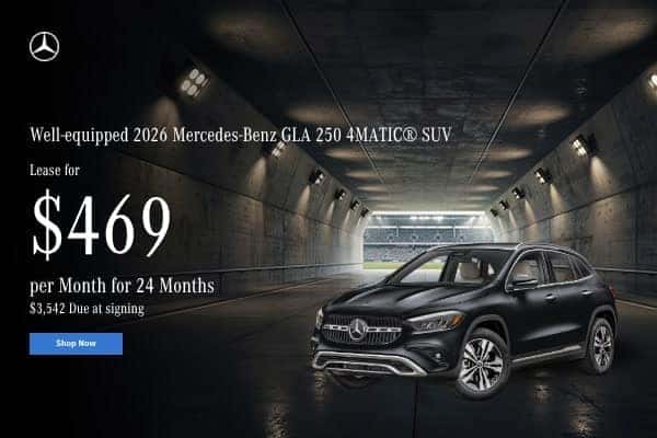 Well-equipped 2026 Mercedes-Benz GLA 250 4MATIC® SUV