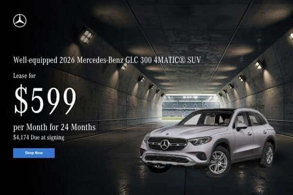 Well-equipped 2026 Mercedes-Benz GLC 300 4MATIC® SUV