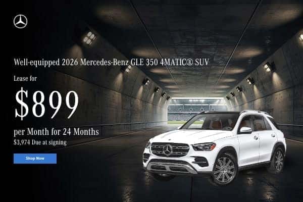 Well-equipped 2026 Mercedes-Benz GLE 350 4MATIC® SUV