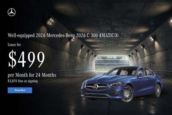 Well-equipped 2026 Mercedes-Benz 2026 C 300 4MATIC®