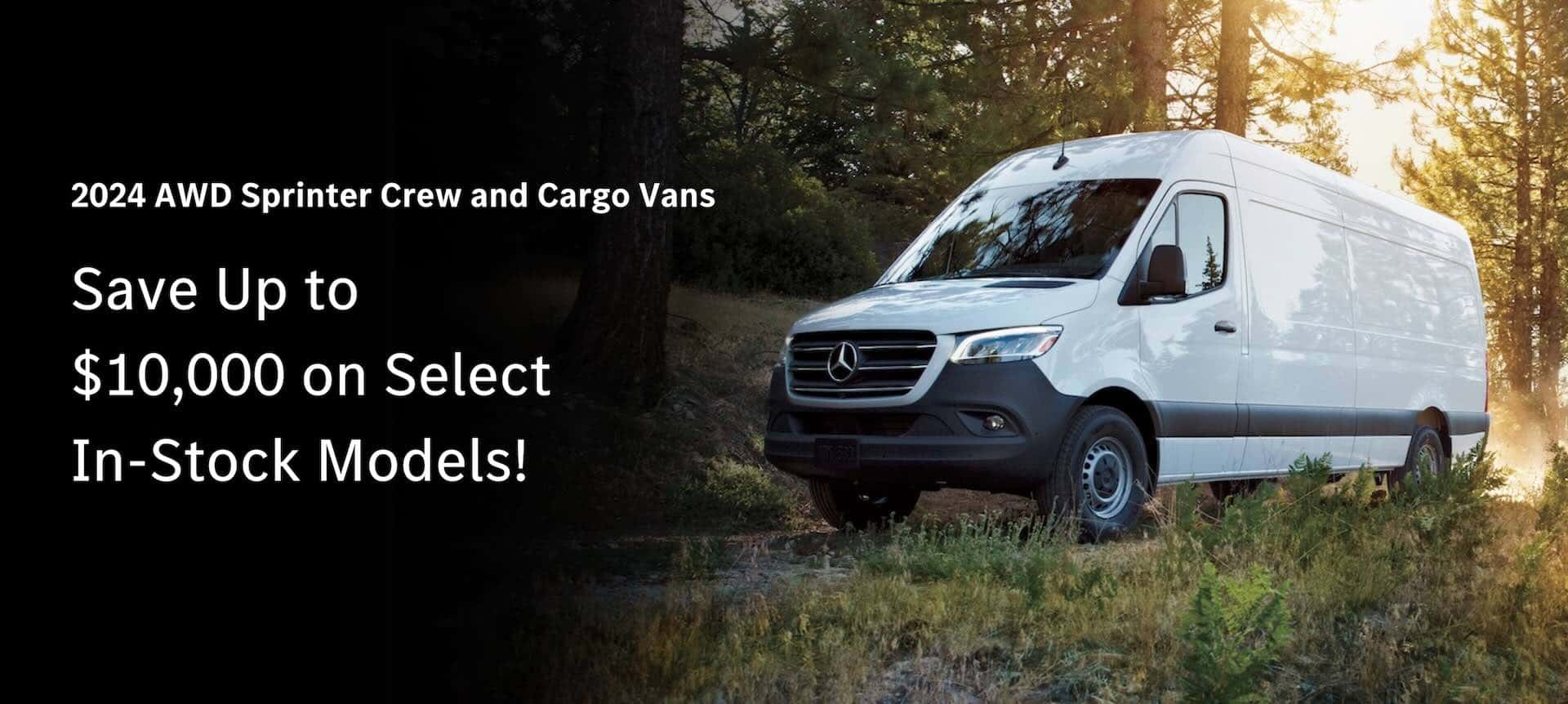 Savings offer on Sprinters