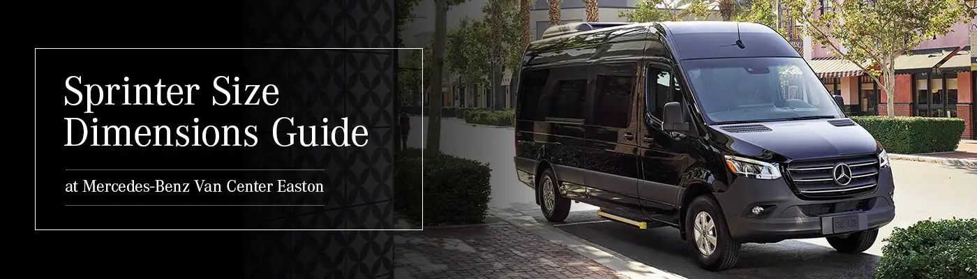 Mercedes-Benz Sprinter Dimensions/Cargo/Payload Guide - MB Van Center Easton