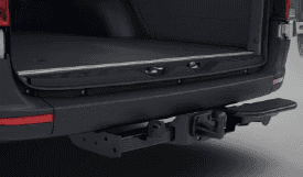 Mercedes-Benz Sprinter Half-Side Rear Step with Trailer Hitch