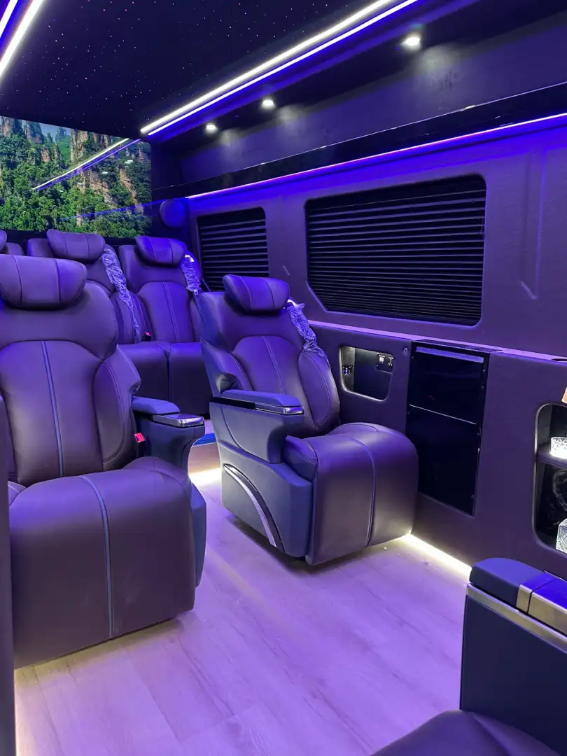 Family Luxury Sprinter Vans Interior