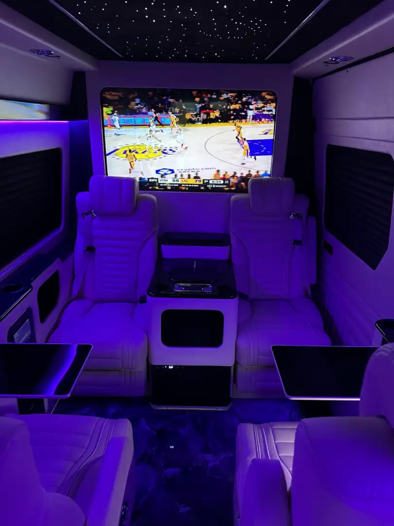 Family Luxury Sprinter Vans Interior