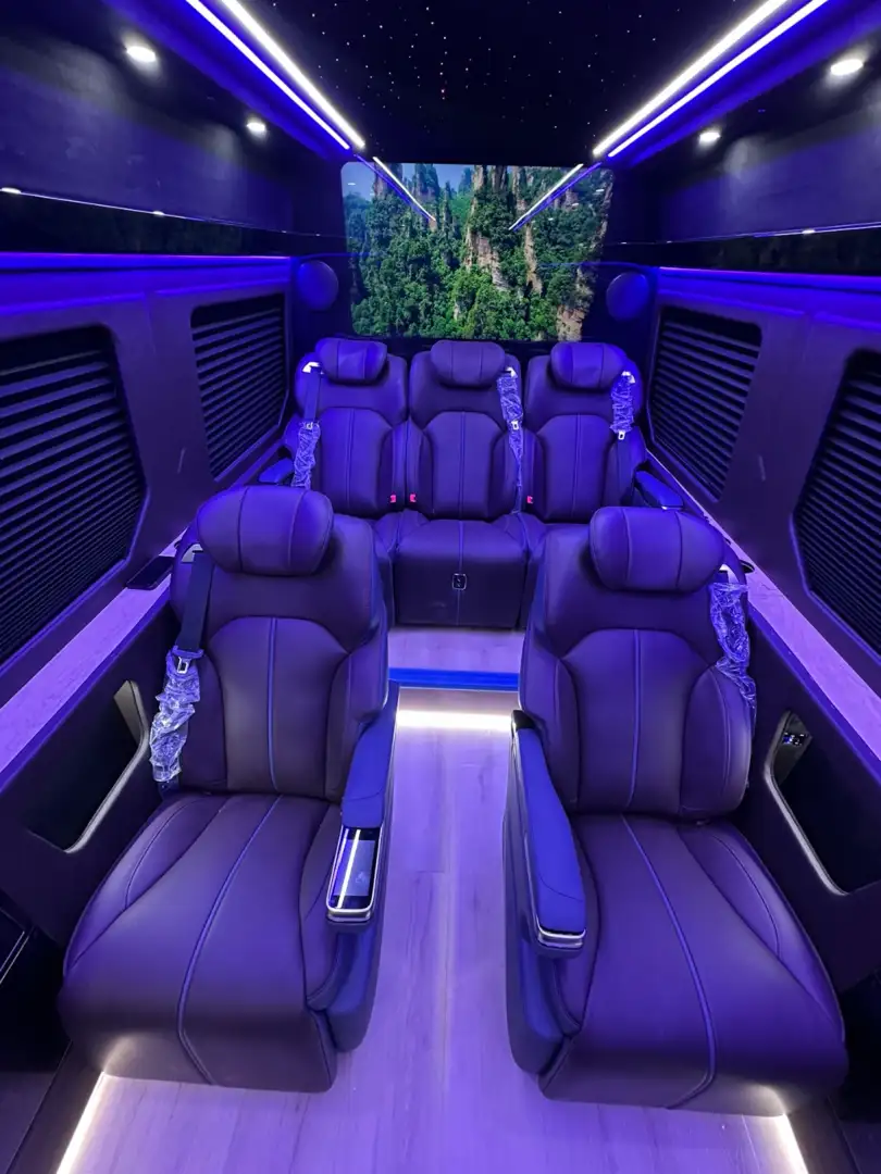 Family Luxury Sprinter Vans Interior