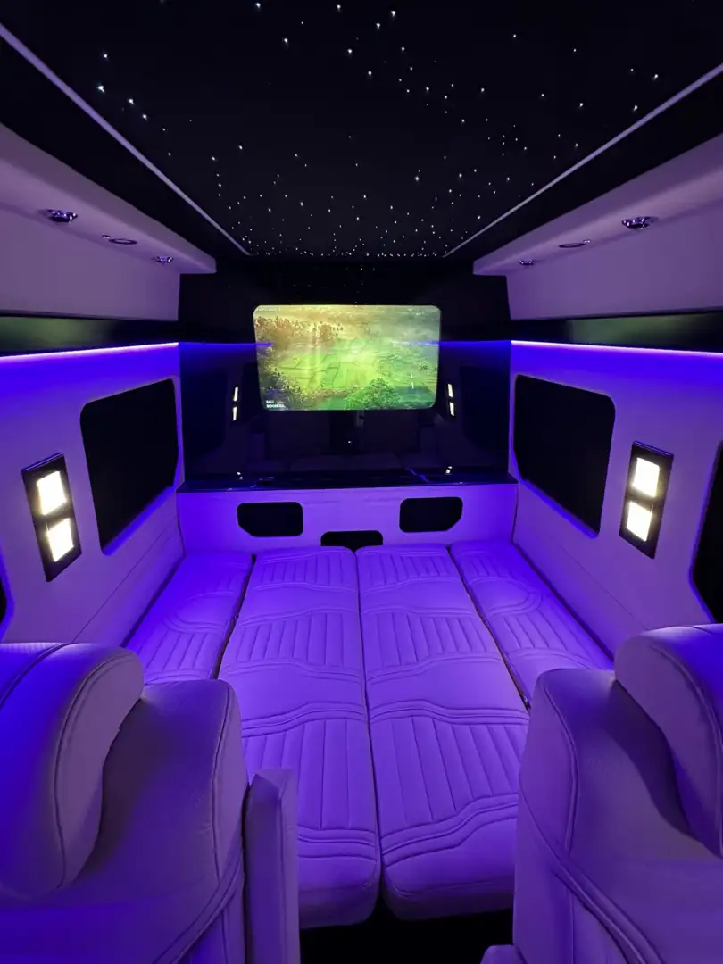 Family Luxury Sprinter Vans Interior
