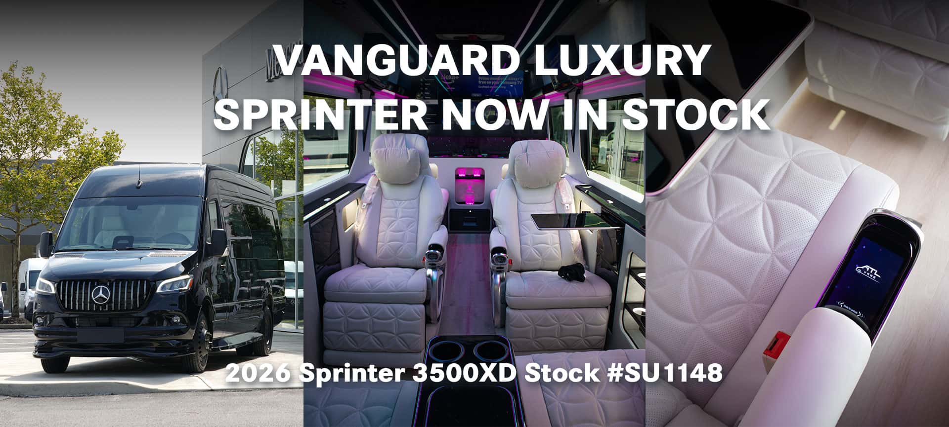 2026 Sprinter Luxury Van at MB Vans Easton