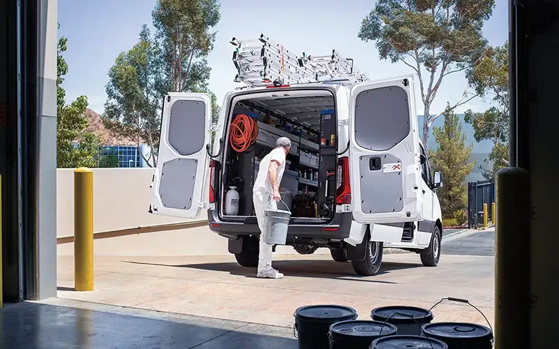 Mercedez-Benz Sprinter van for work