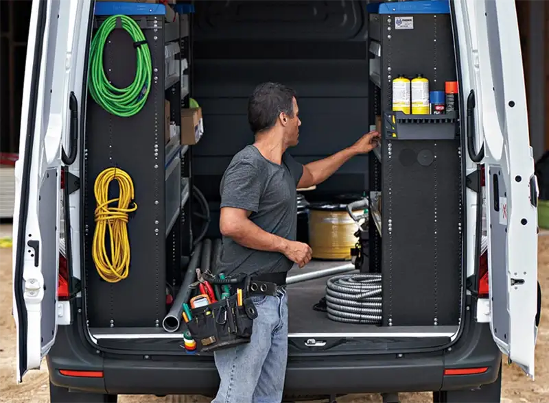 Mercedes-Benz Sprinter Shelving and Storage