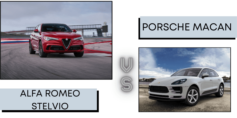 2021 Alfa Romeo Stelvio vs 2021 Porsche Macan 2021 Alfa Romeo Stelvio vs 2021 Porsche Macan