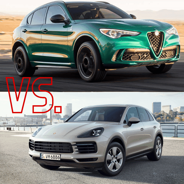 2023 Alfa Romeo Stelvio Quadrifoglio vs 2023 Porsche Cayenne