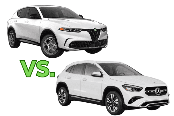 2025 Alfa Romeo Tonale and Mercedes-Benz GLA 250 compared