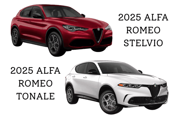 2025 Alfa Romeo Stelvio and Tonale 2025 Alfa Romeo Stelvio and Tonale