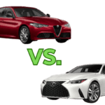 2025 Alfa Romeo Giulia and Lexus IS 300 Compared