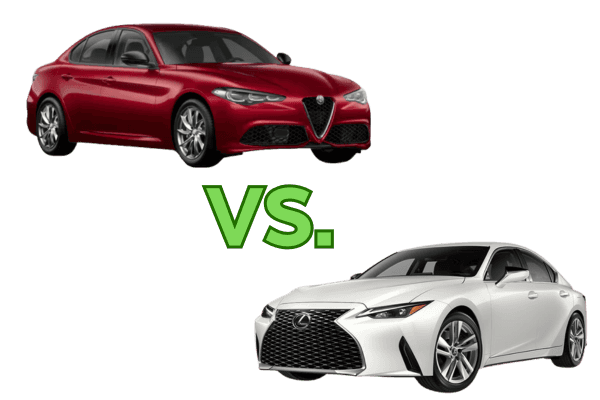 2025 Alfa Romeo Giulia and Lexus IS 300 Compared 2025 Alfa Romeo Giulia and Lexus IS 300 Compared