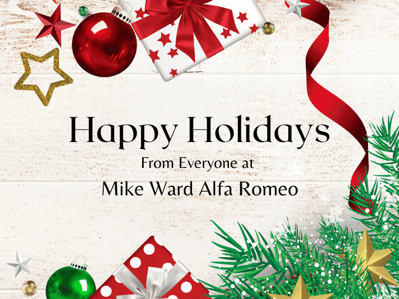 Happy Holidays Alfa Romeo