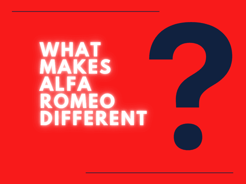 Alfa Romeo Difference