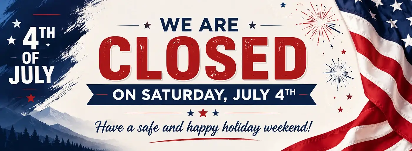 Mike Ward Alfa Romeo is CLOSED on Saturday, July 4th!