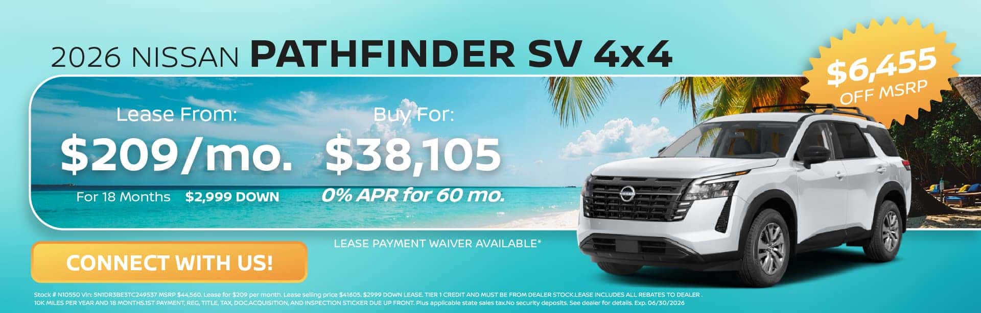 MilfordBanners_06-26NewCar_Pathfinder