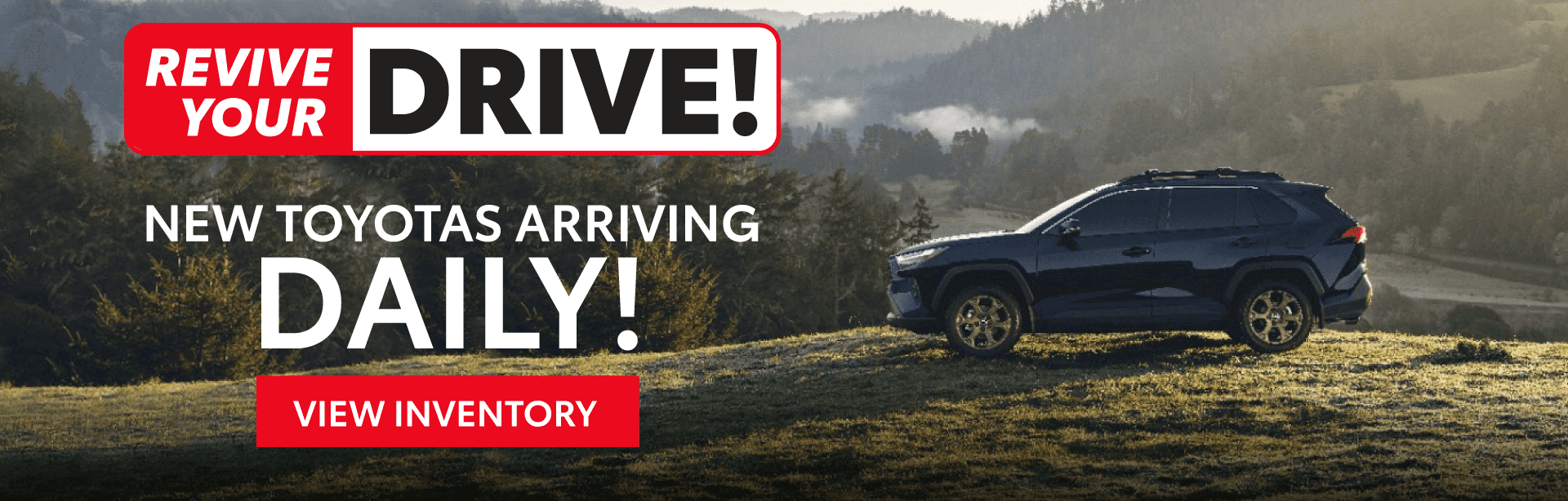 New Toyotas Arriving Daily!