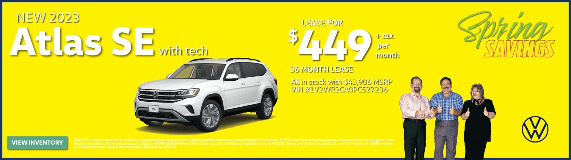 1975 Neftin Volkswagen April ’23 Spring Savings ATLAS_449_1920x540