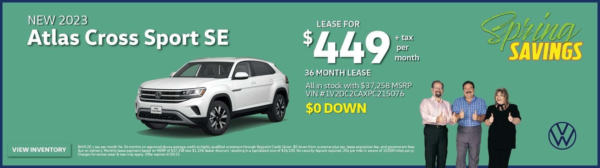 1975 Neftin Volkswagen April ’23 Spring Savings ATLAS_CROSS_449_1920x540