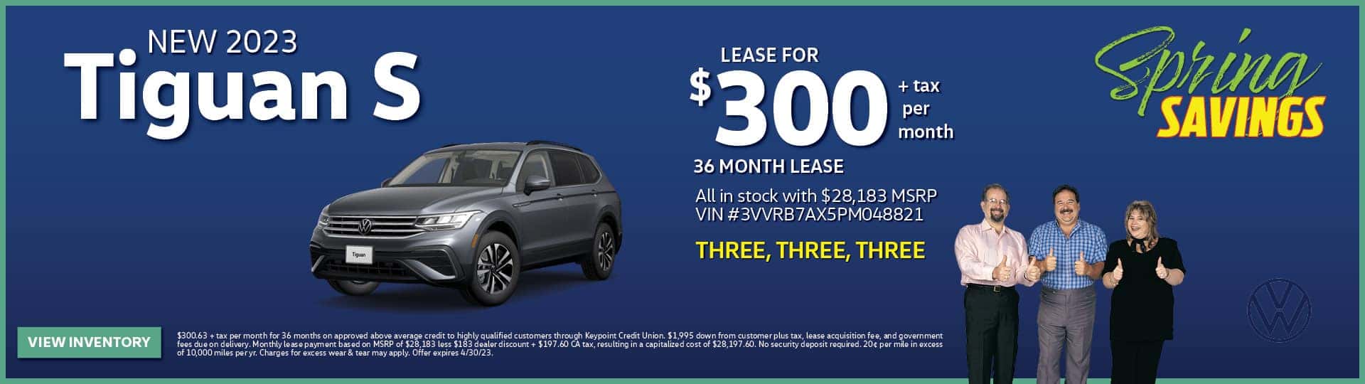 1975 Neftin Volkswagen April ’23 Spring Savings TIGUAN_300_1920x540