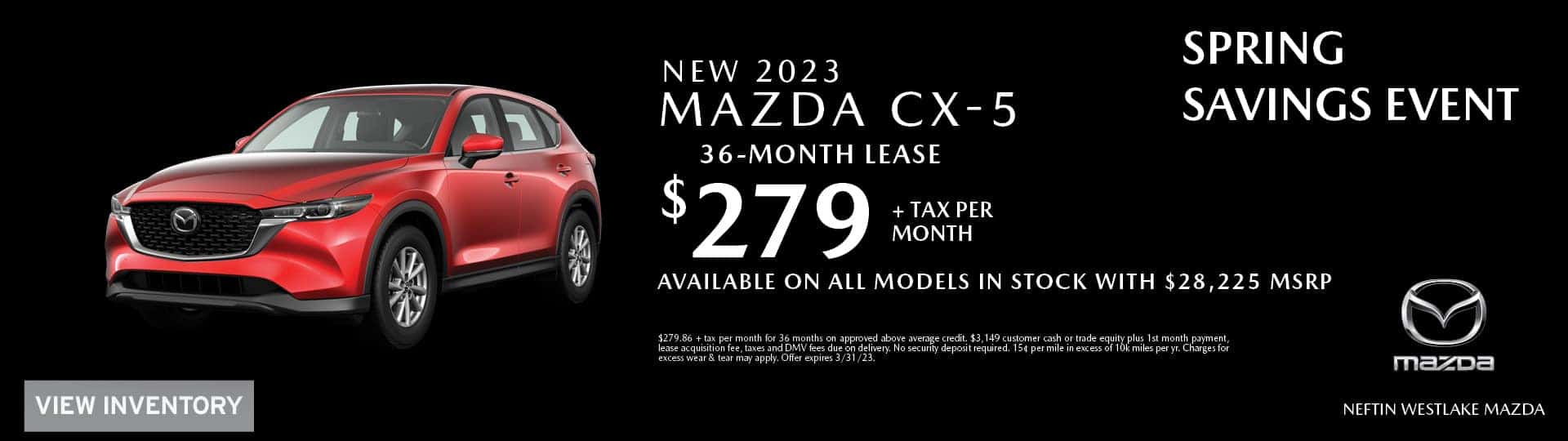 1950 Mazda March Spring Savings &#8217;23 CX5_1920x540